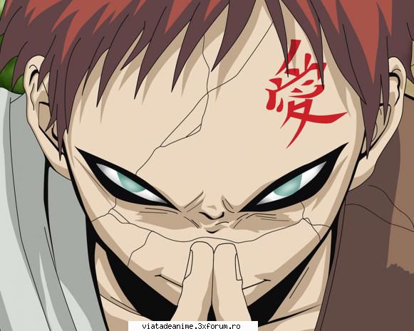 Gaara - Hakusho - Naruto