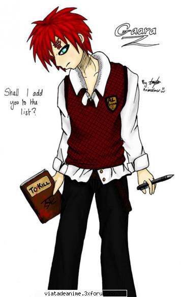 Gaara - Hakusho - Naruto