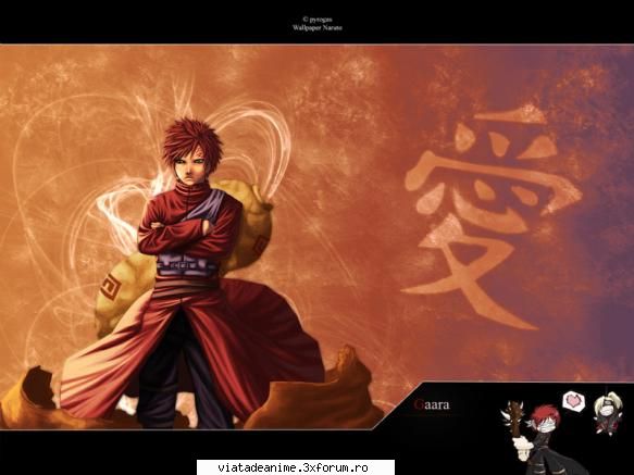 Gaara - Moony - Naruto
