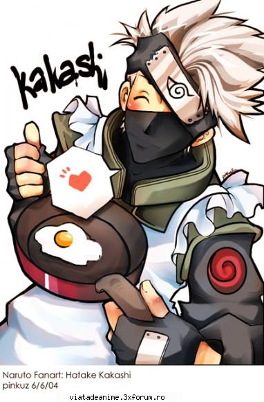 Kakashi-sensei - yes........i know.....i have a crush for him-_-" - Naruto