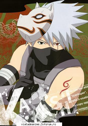 Kakashi Hatake - Imi place muult de el^^ - Naruto