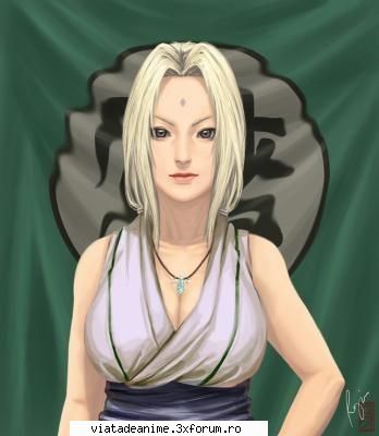 Tsunade-hime aka Tsunade no baa-chan - Tsunade (綱手, Tsunade?), ca si - Naruto