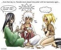 Tsunade-hime aka Tsunade no baa-chan - ma speriat poza asta - Naruto